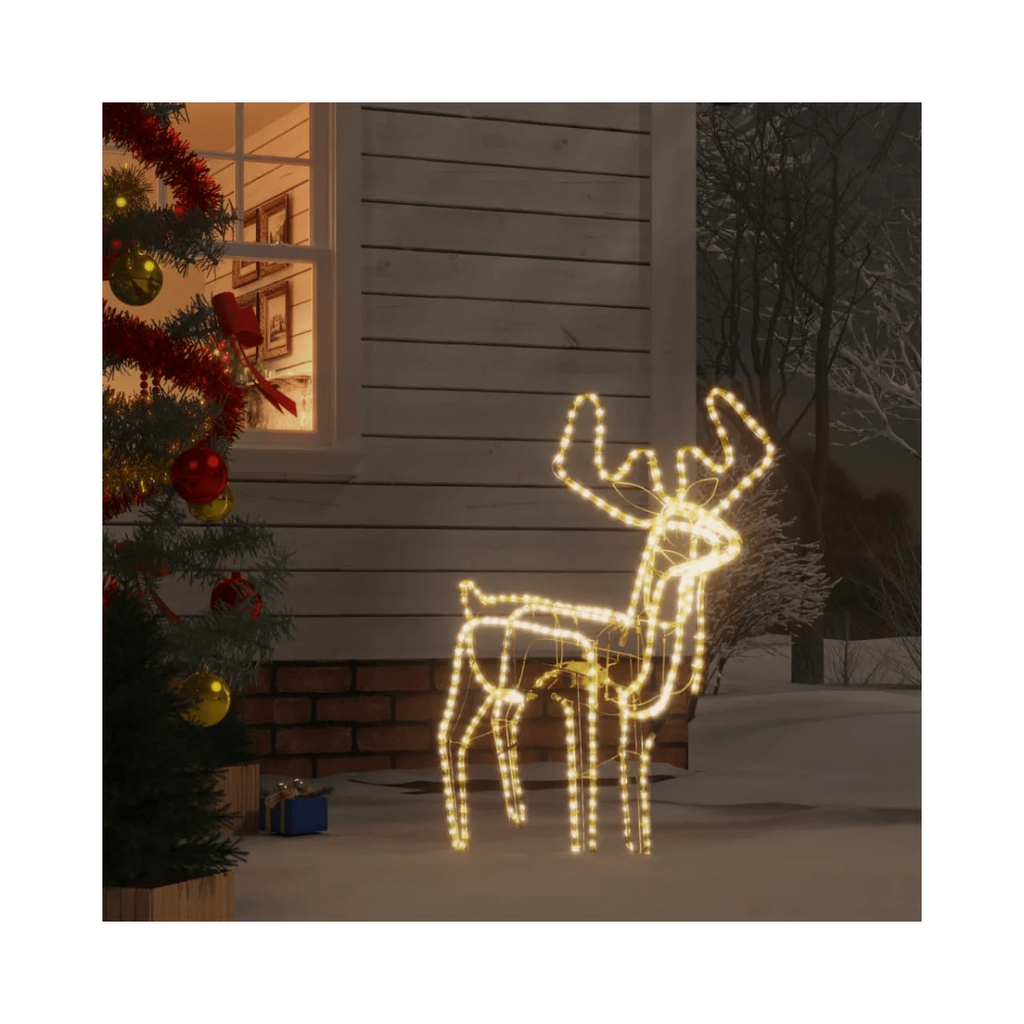 Reno Navideno Con Luces Led 100 Cm