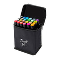 Set de 24 Marcadores Artísticos Dual-Tip: Tinta Pro-Alcohol 🎨✨