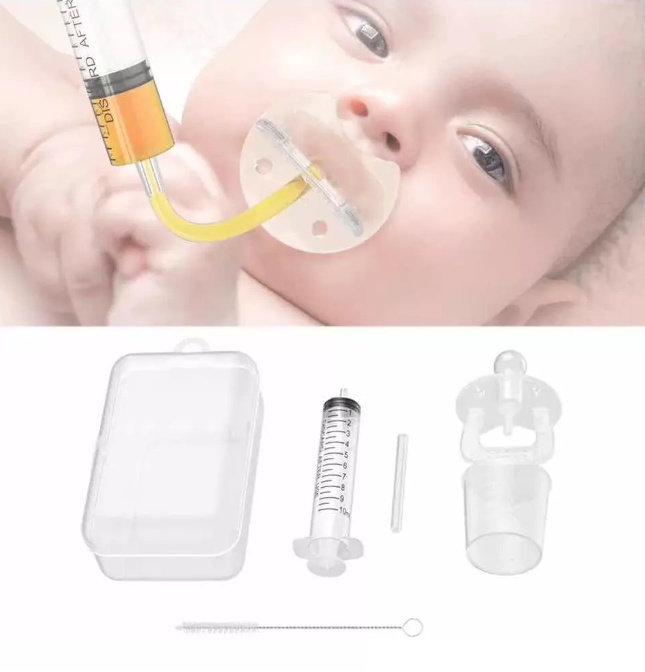 Chupete Dispensador Medicina Bebè