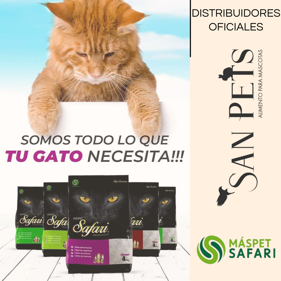 Arena Sanitaria Safari Aglutinante 6x4k