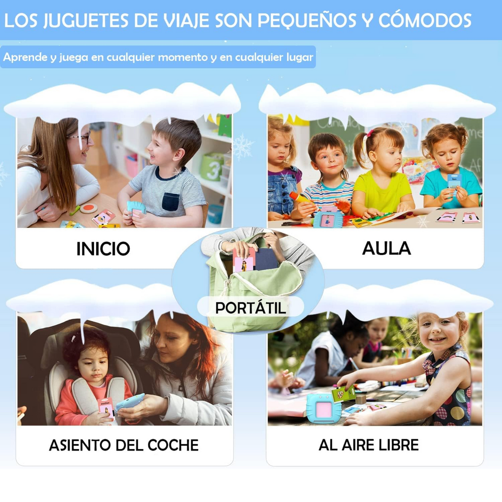Juguete Aprendizaje Español inglès Ninos