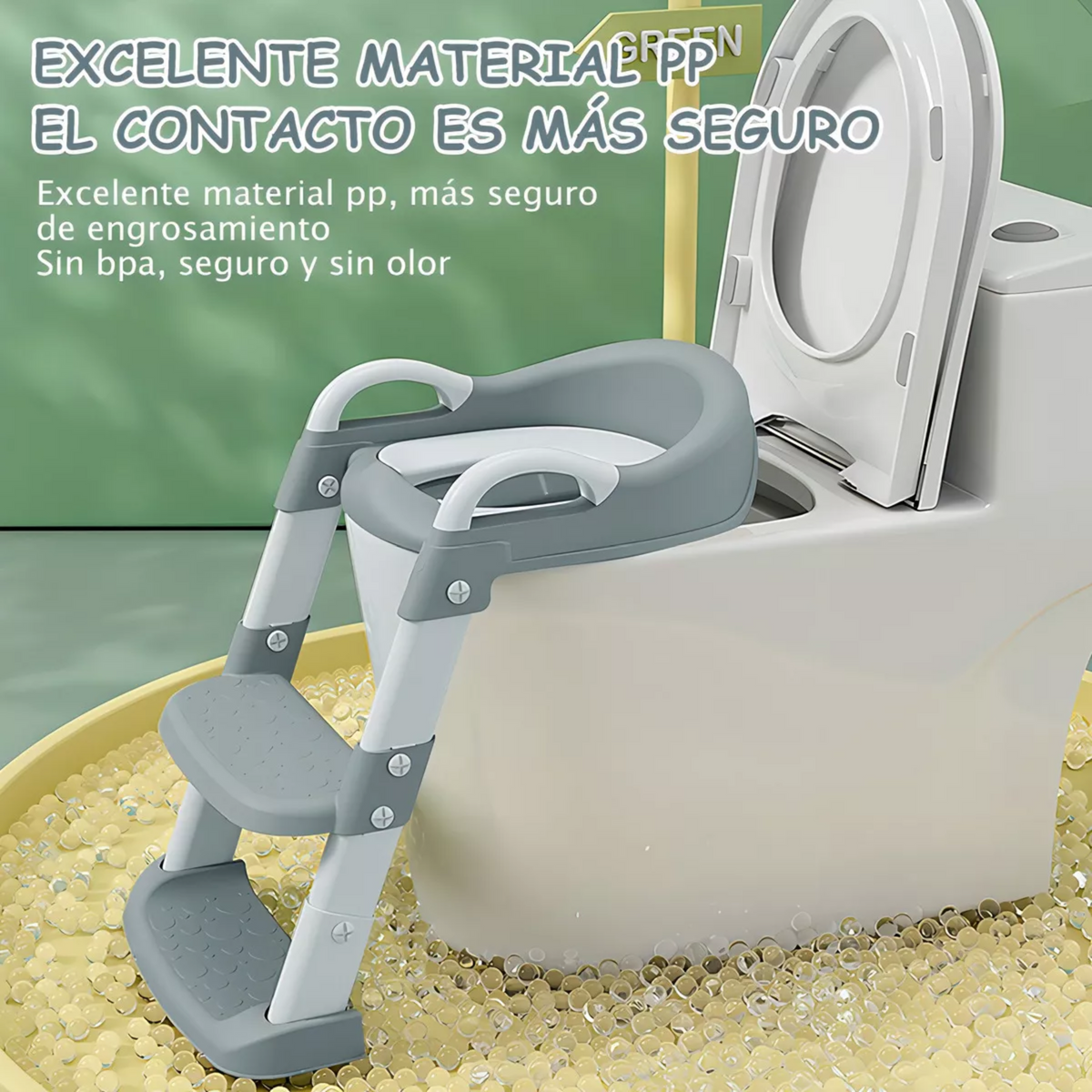Asiento Adaptador Escalera Inodoro Ninos