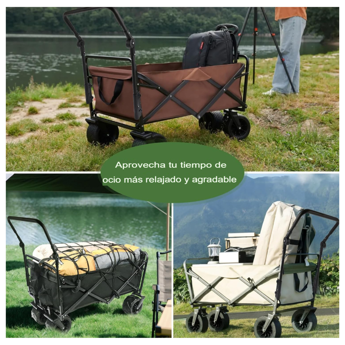 Carro De Camping 100 Kg De Carga