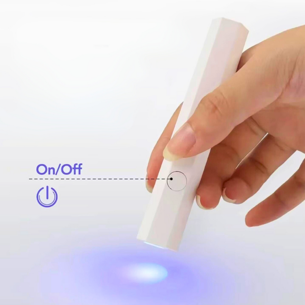 Mini Lampara Led Uv Para Unas