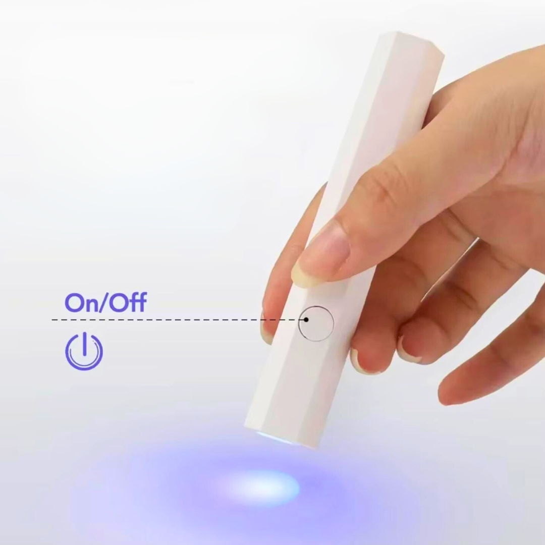 Mini Lampara Led Uv Para Unas