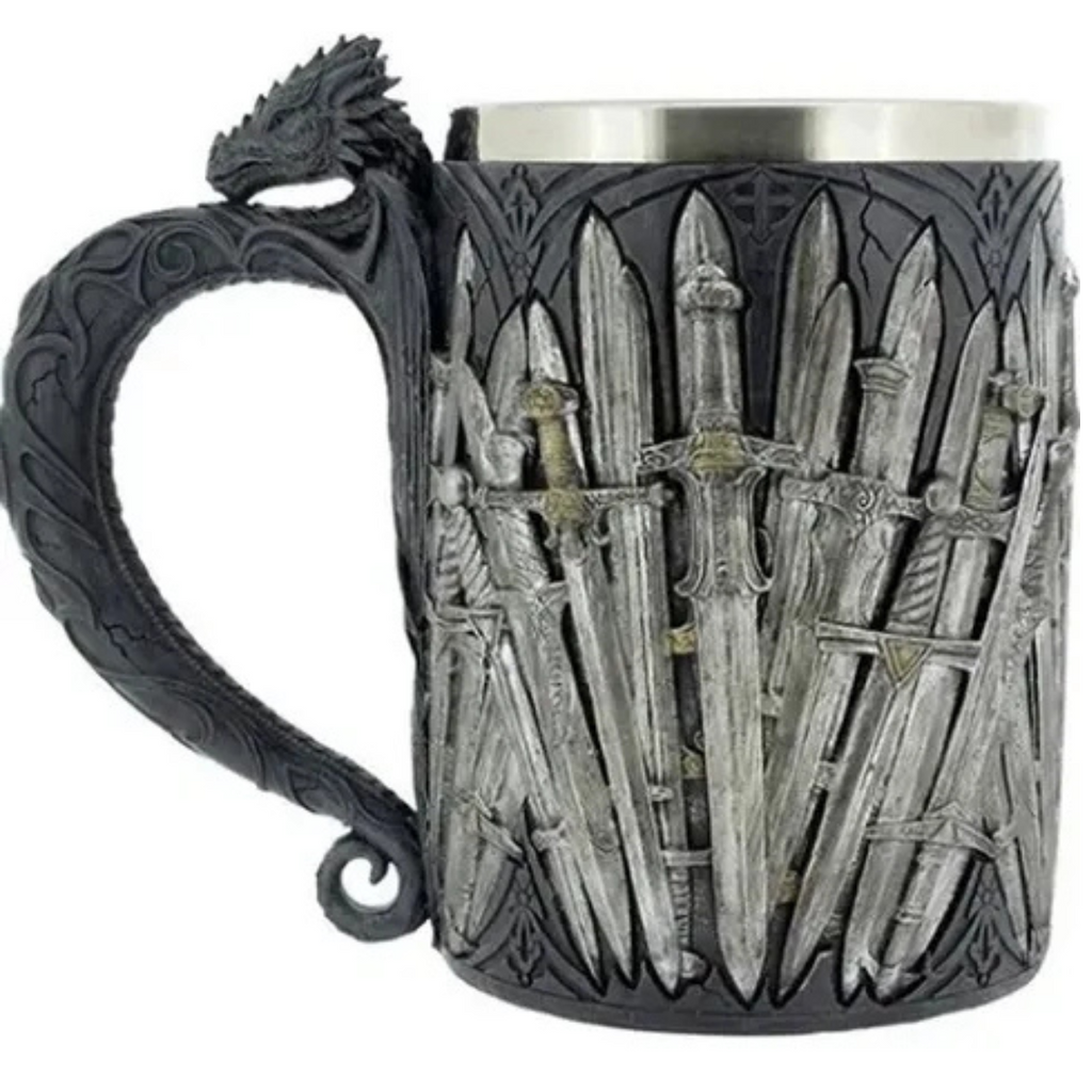 Jarra Medieval Lluvia De Espadas