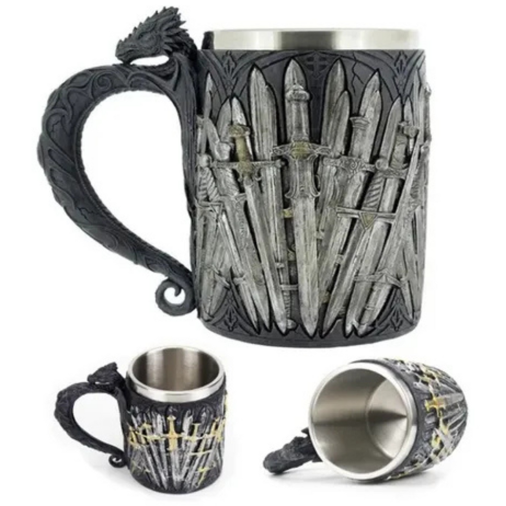 Jarra Medieval Lluvia De Espadas