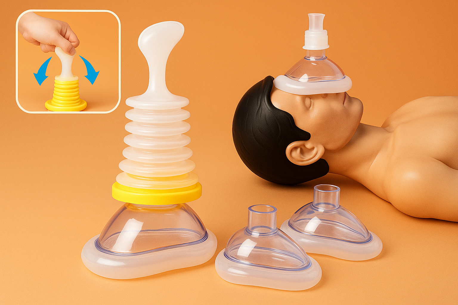 Kit Dispositivo Emergencia Asfixia