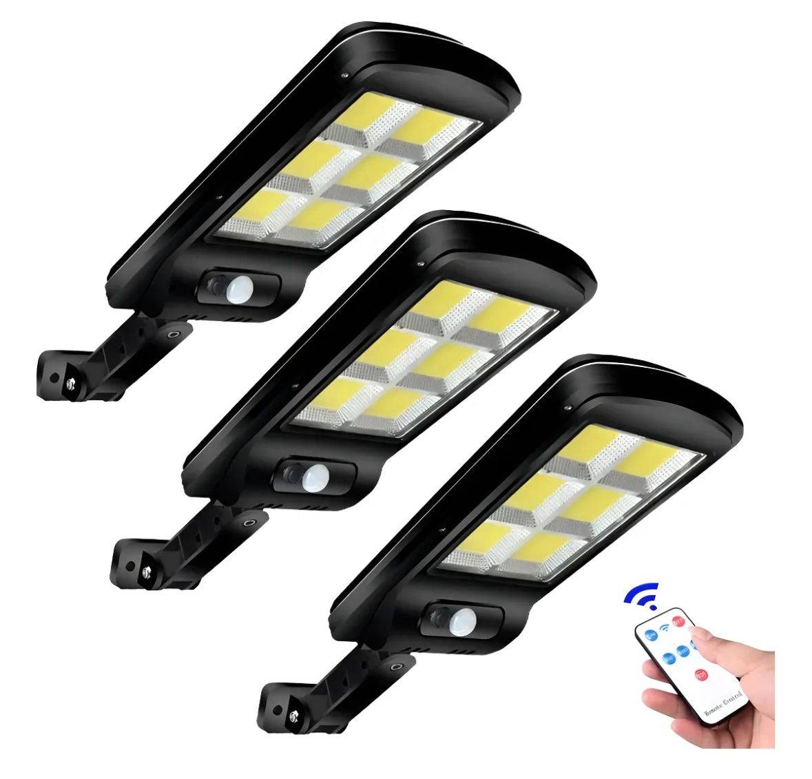 Pack 3 Foco Solares Control