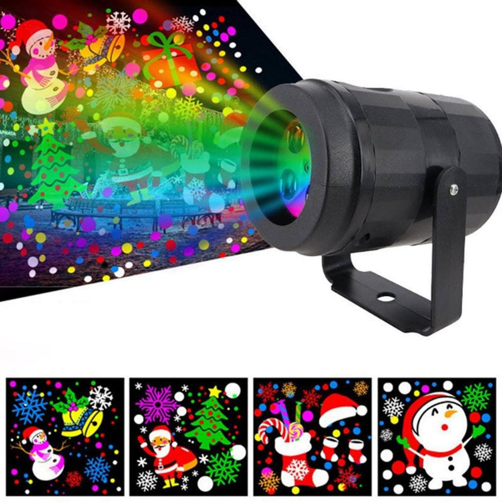 Proyector De Luces Navidenas De Exterior