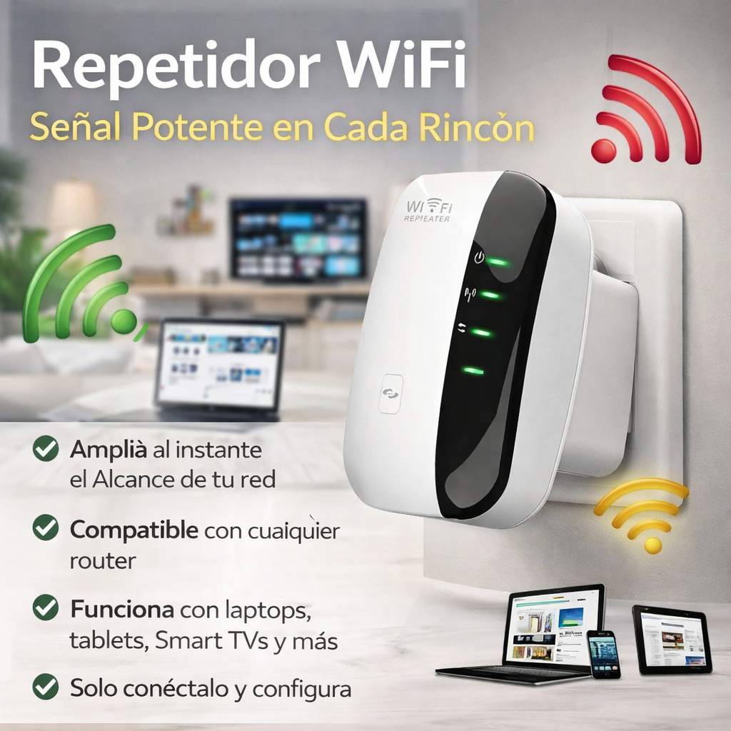 Mc Repetidor De Senal Wifi Wifi
