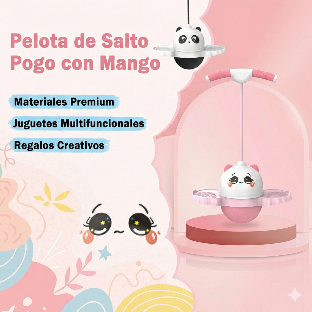 Pogo Ball Saltarin Ninos Mango Ajustable