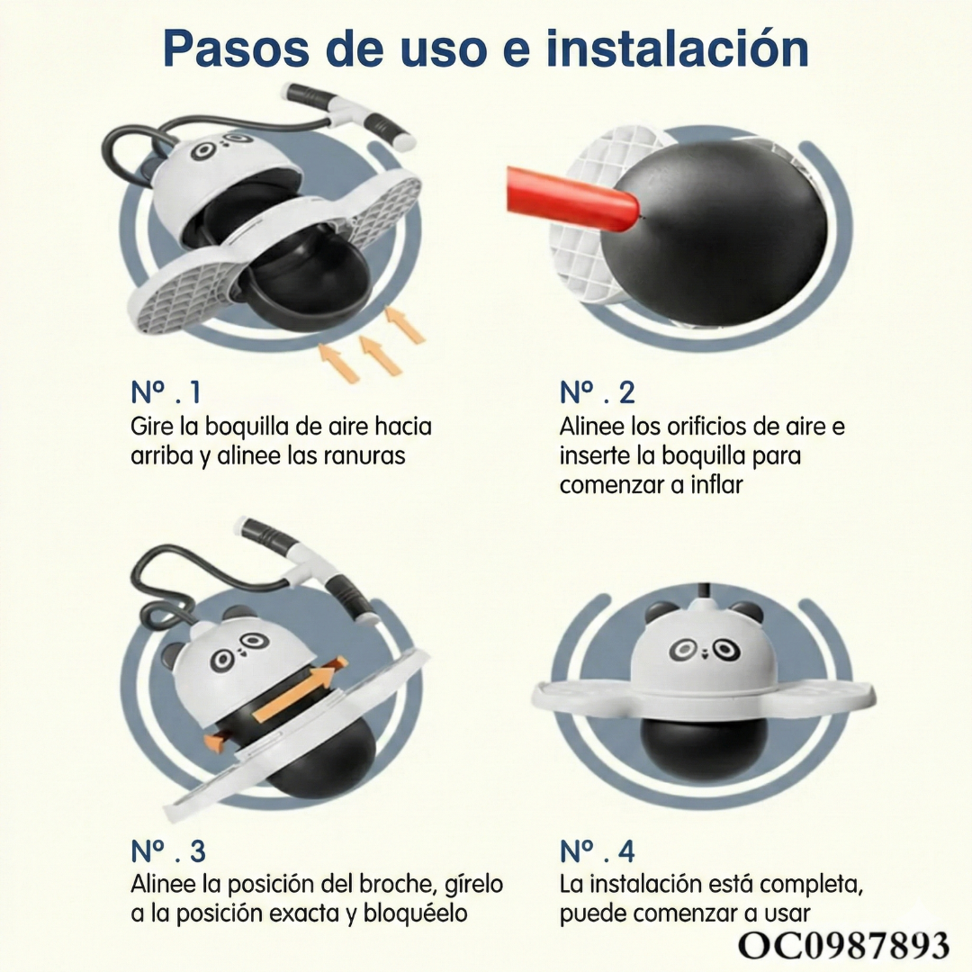 Pogo Ball Saltarin Ninos Mango Ajustable